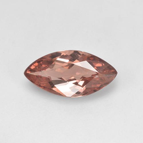 Granate malayo rosa natural de 1,22 ct, marquesa, VS