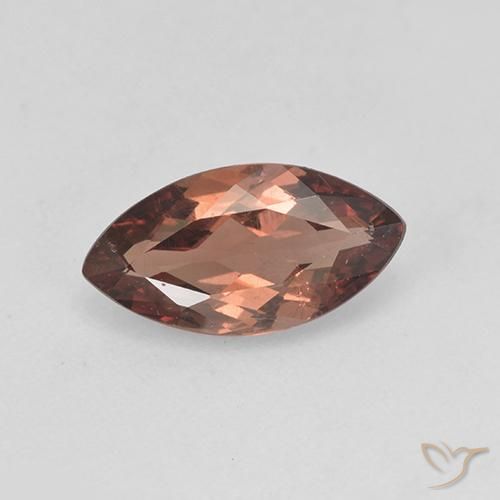 1.26ct Natural Marrón cálido granate malayo, Marquesa, VS