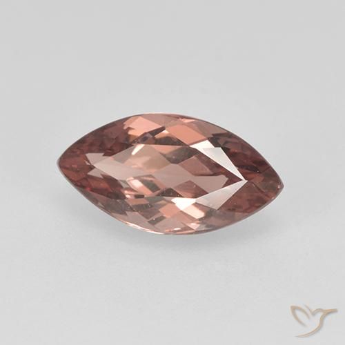 granate malayo Marrón cálido natural de 1.14 ct, Marquesa, VVS-VS