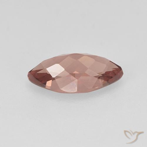 granate malayo Marrón cálido natural de 1.14 ct, Marquesa, VVS-VS