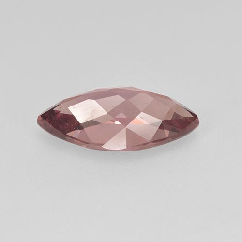 Granate malayo rosa natural de 1,40 ct, marquesa, VVS-VS