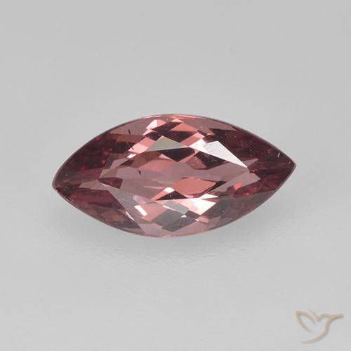 1.29ct Natural Rojo medio granate malayo, Marquesa, VS