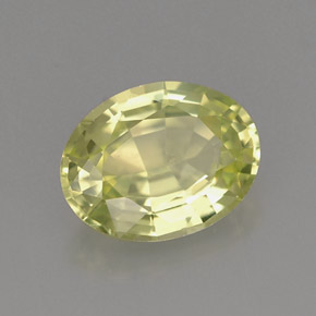 Granate de malí verde natural de 1,26 ct, corte óvalo, VVS-VS