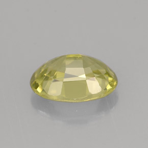 Granate de malí verde natural de 1,33 ct, corte óvalo, VS
