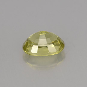 Granate de malí verde natural de 1,15 ct, corte óvalo, VS