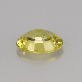 Granate de malí amarillo natural de 1,41 ct, corte óvalo, VS