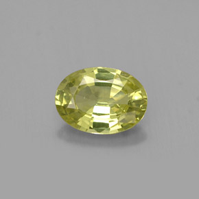 Granate de malí verde natural de 1,01 ct, corte óvalo, VVS-VS