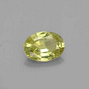 Granate de malí verde natural de 1,01 ct, corte óvalo, VVS-VS