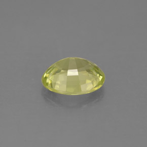 Granate de malí verde natural de 1,27 ct, corte óvalo, VVS-VS