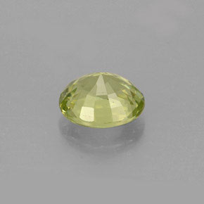 Granate de malí verde natural de 1,24 ct, corte óvalo, VVS-VS