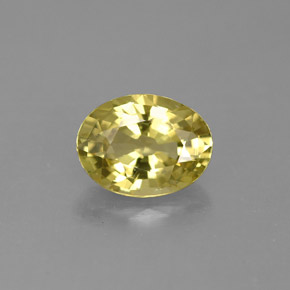 Granate de malí verde natural de 1,45 ct, corte óvalo, VVS-VS