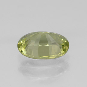 Granate de malí verde natural de 1,05 ct, corte óvalo, VVS