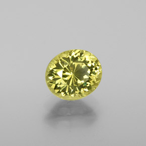 Granate de malí verde natural de 1,38 ct, corte óvalo, VVS-VS
