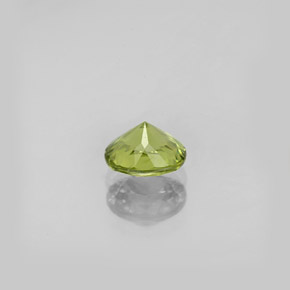 Granate de malí verde natural de 0,79 ct, corte óvalo, VS