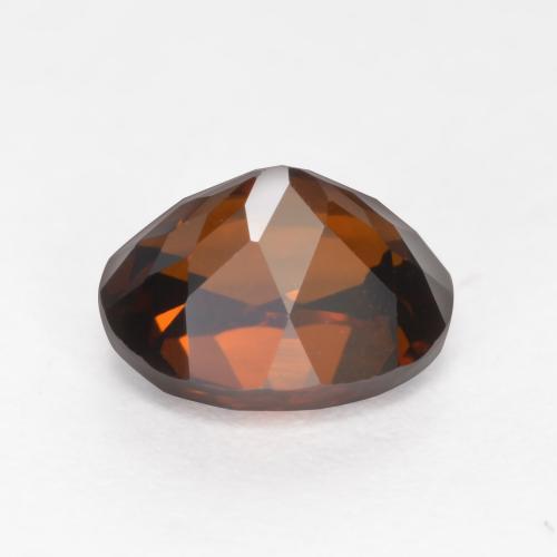Pequeño granate Marrón jengibre natural de 1.31 ct, Corte Óvalo, VVS-VS