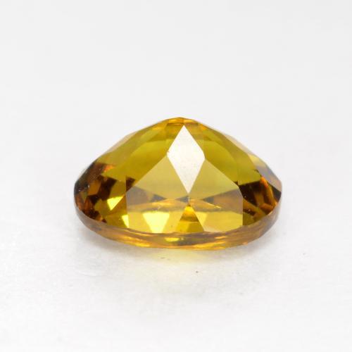 Pequeño granate Dorado marrón natural de 1.00 ct, Corte Óvalo, VVS-VS