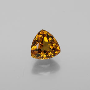 Pequeño granate Dorado verdoso natural de 0.86 ct, Trillón, VS