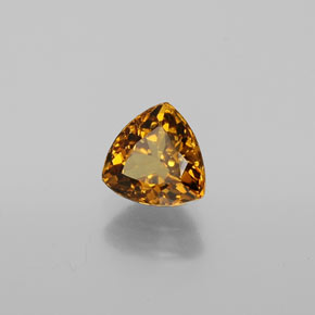 Pequeño granate Dorado verdoso natural de 0.86 ct, Trillón, VS