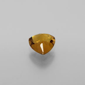 Pequeño granate Dorado verdoso natural de 0.86 ct, Trillón, VS