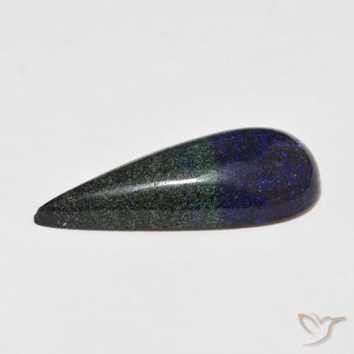 Ópalo matriz Multicolor natural de 17.81 ct, En forma de pera, Opaco