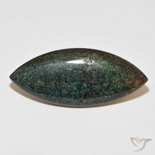 31.67ct Natural Multicolor Ópalo matriz, Marquesa, Opaco