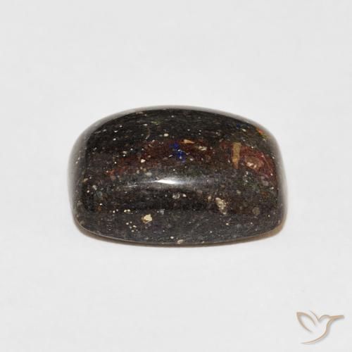 Ópalo matriz Multicolor natural de 6.86 ct, Forma Cojín, Opaco