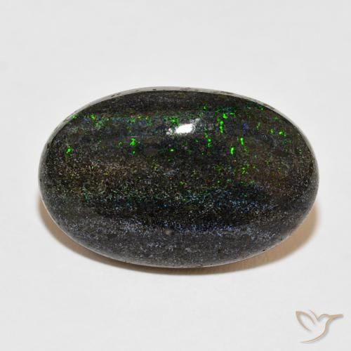 18.98ct Natural Multicolor Matrix Opal, Ovalada, Opaco