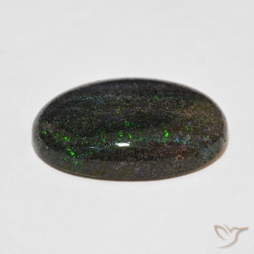 Ópalo matriz Multicolor natural de 18.98 ct, Ovalada, Opaco