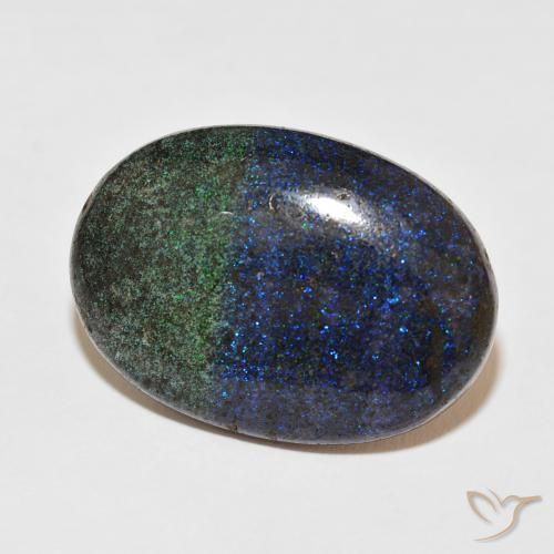Ópalo matriz Multicolor natural de 27.00 ct, Ovalada, Opaco
