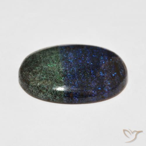 Ópalo matriz Multicolor natural de 27.00 ct, Ovalada, Opaco