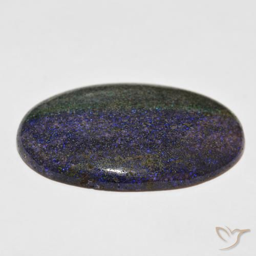Ópalo matriz Multicolor natural de 52.40 ct, Ovalada, Opaco