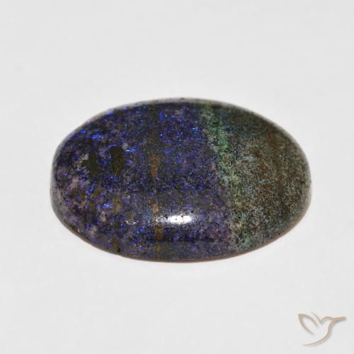 Ópalo matriz Multicolor natural de 24.43 ct, Ovalada, Opaco
