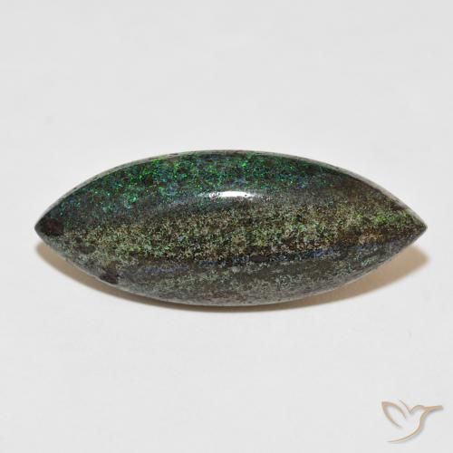 17.31ct Natural Multicolor Matrix Opal, Marquesa, Opaco