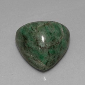 Maw-sit-sit verde natural de 12,52 ct, trillón, opaco