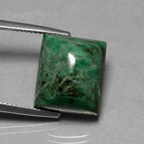 maw-sit-sit Verde natural de 15.54 ct, Corte Baguette, Opaco