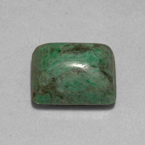 Maw-sit-sit verde natural de 9,99 ct, baguette, opaco