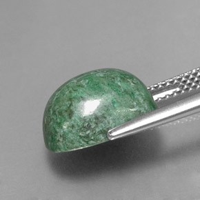 maw-sit-sit Verde natural de 6.75 ct, Corte Cojín, Opaco