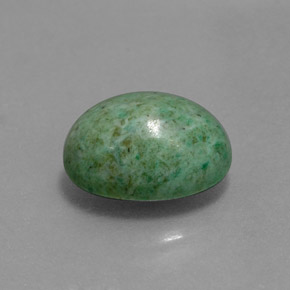 maw-sit-sit Verde natural de 3.44 ct, Corte Óvalo, Opaco