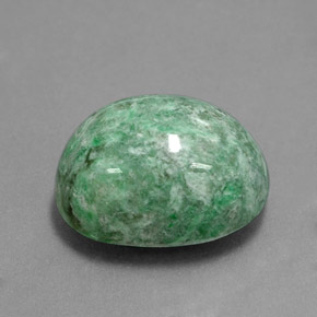 maw-sit-sit Verde natural de 8.84 ct, Corte Óvalo, Opaco