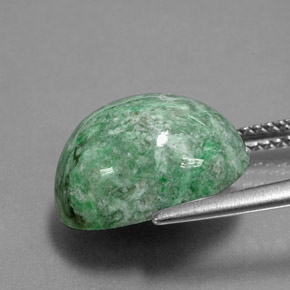 maw-sit-sit Verde natural de 8.84 ct, Corte Óvalo, Opaco