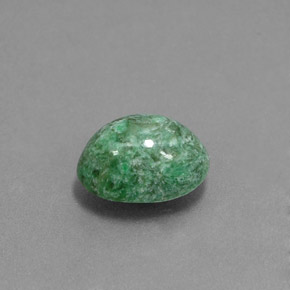maw-sit-sit Verde natural de 1.85 ct, Corte Óvalo, Opaco