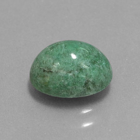 Maw-sit-sit verde natural de 2,13 ct, corte óvalo, opaco