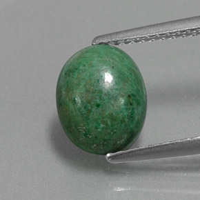 maw-sit-sit Verde natural de 1.95 ct, Corte Óvalo, Opaco