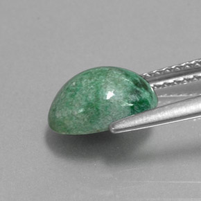 maw-sit-sit Verde natural de 2.22 ct, Corte Óvalo, Opaco