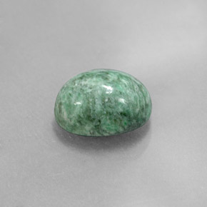maw-sit-sit Verde natural de 2.71 ct, Corte Óvalo, Opaco