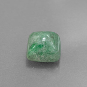 Maw-sit-sit verde natural de 2,13 ct, cuadrado, opaco