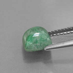 Maw-sit-sit verde natural de 2,13 ct, cuadrado, opaco
