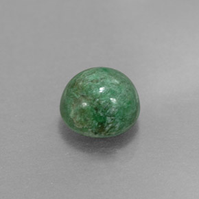 Maw-sit-sit verde natural de 1,79 ct, corte redondo, opaco