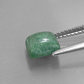 maw-sit-sit Verde natural de 1.63 ct, Cuadrado, Opaco