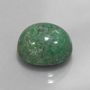 maw-sit-sit Verde pino pálido natural de 7.20 ct, Corte Óvalo, Opaco